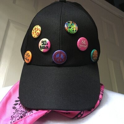 Pins All Over Dad Hat
