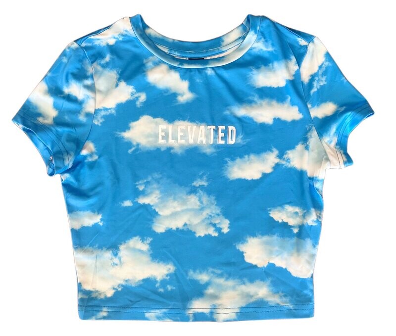 Elevated Clouds Crop Top