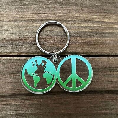 World Peace Keychain