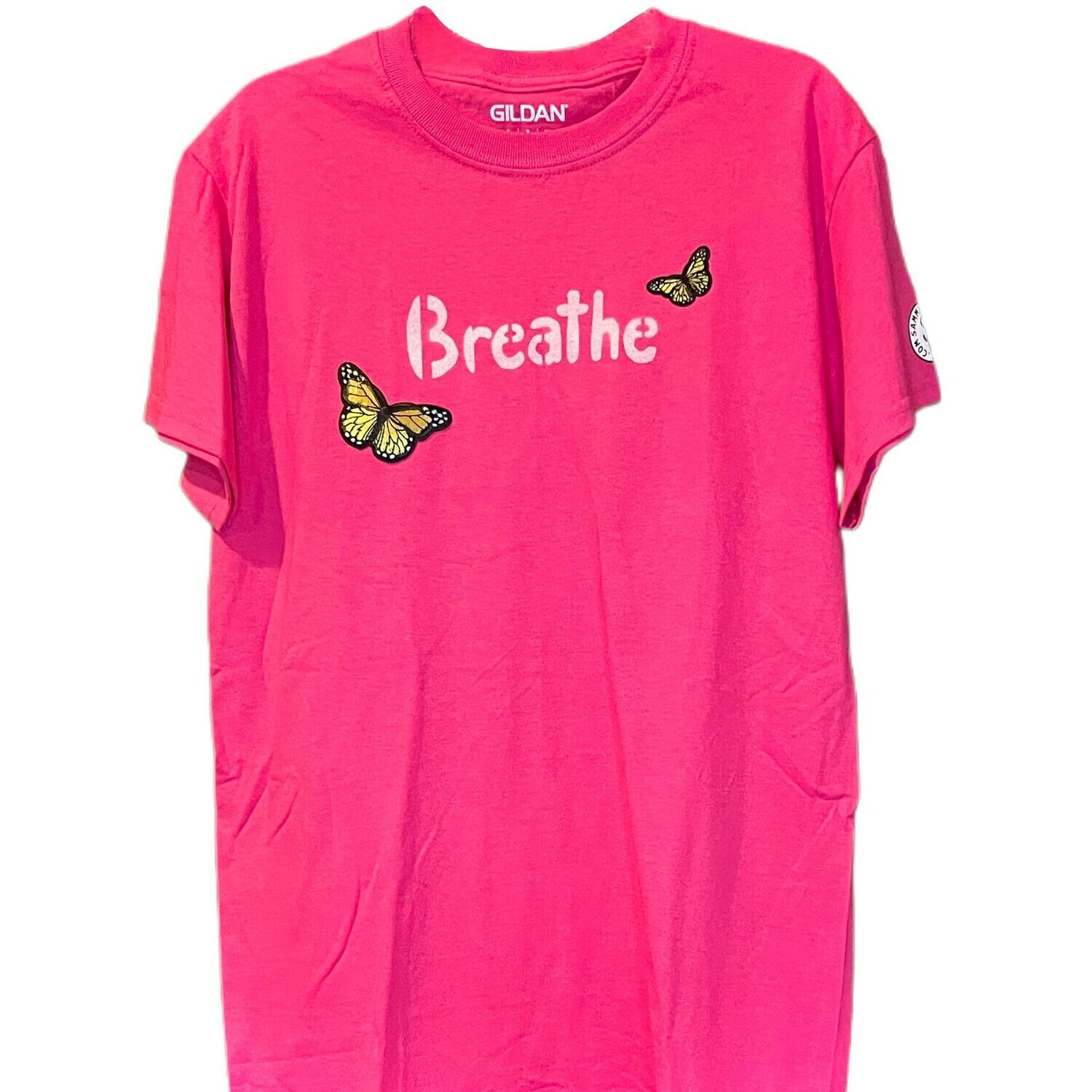 Breathe Hot Pink T-Shirt