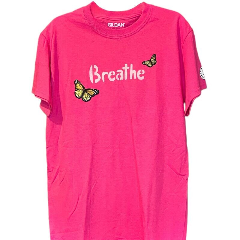 Breathe Hot Pink T-Shirt