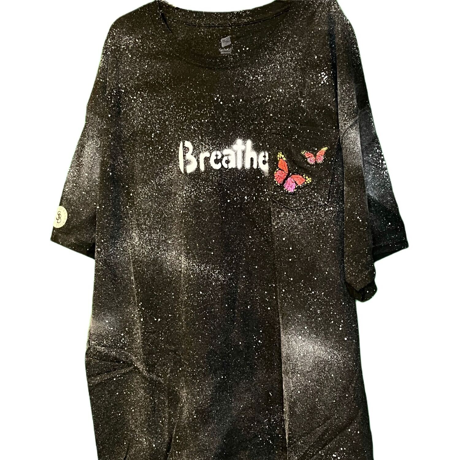 Breathe Black Galaxy T-Shirt