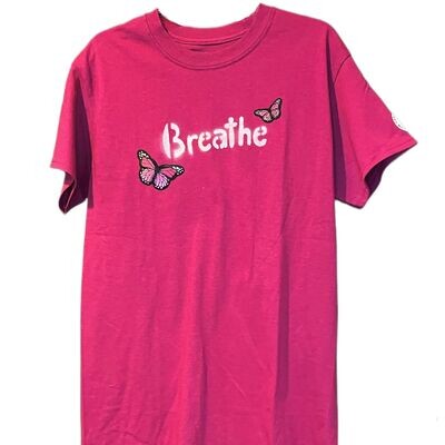 Breathe Burgundy T-Shirt