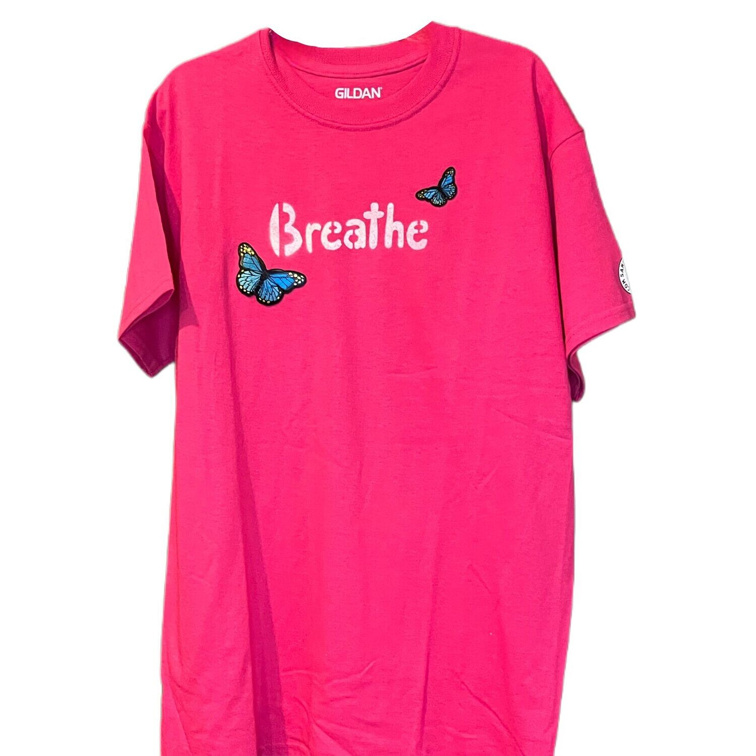 Breathe Hot Pink T-Shirt