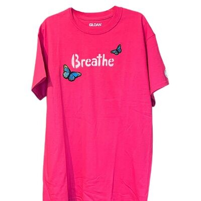 Breathe Hot Pink T-Shirt