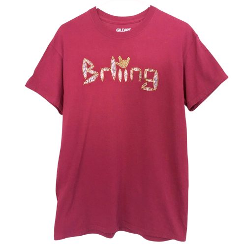 Burgundy (Rhinestone) T-Shirt