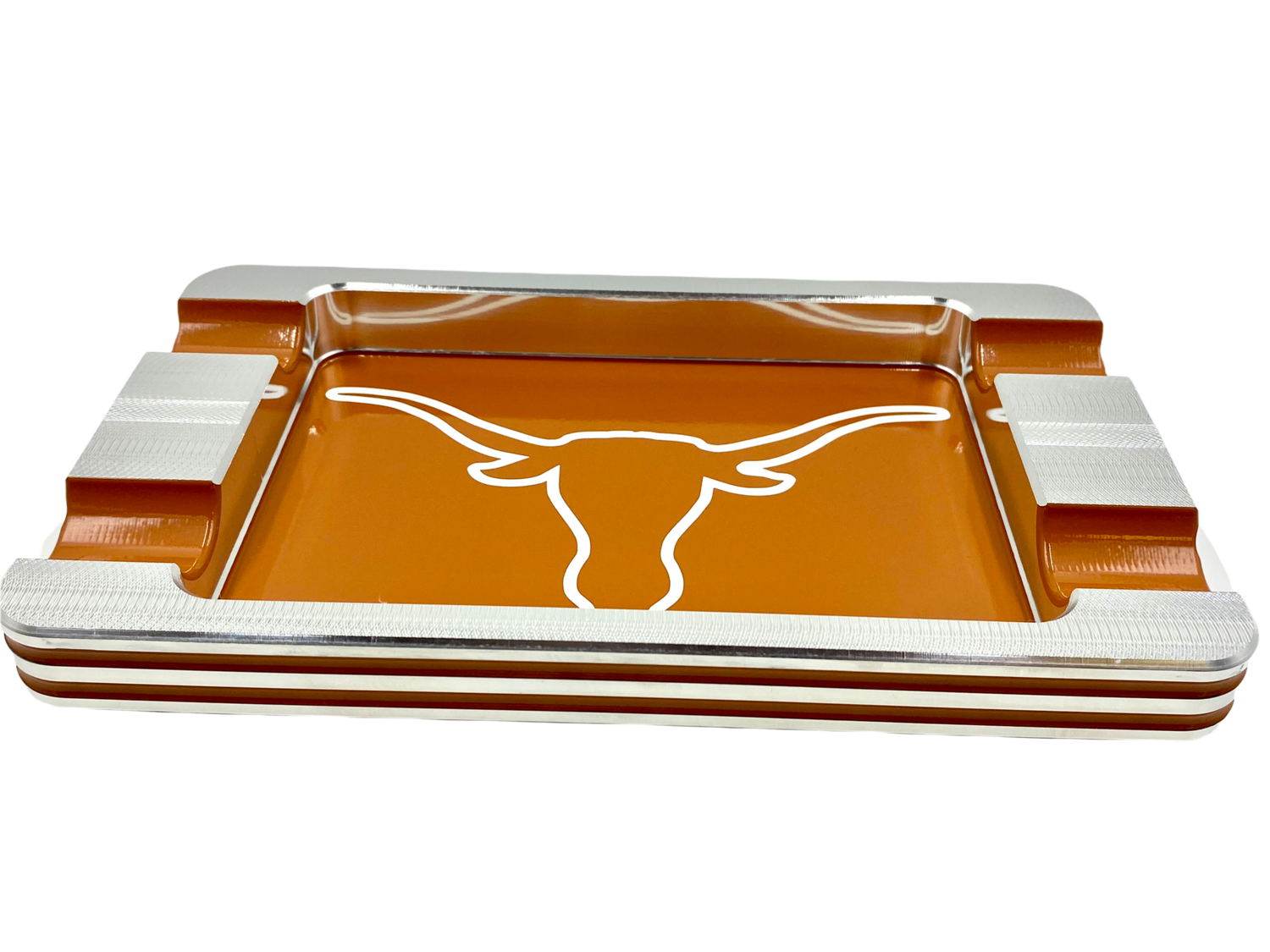 Sports Logo Four Cigar Ashtray Powder Coated NFL NBA NHL MLB NCAA