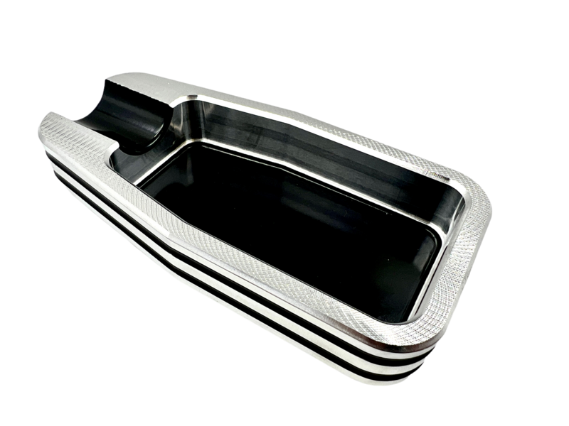 Taper Back Double Groove Ashtray