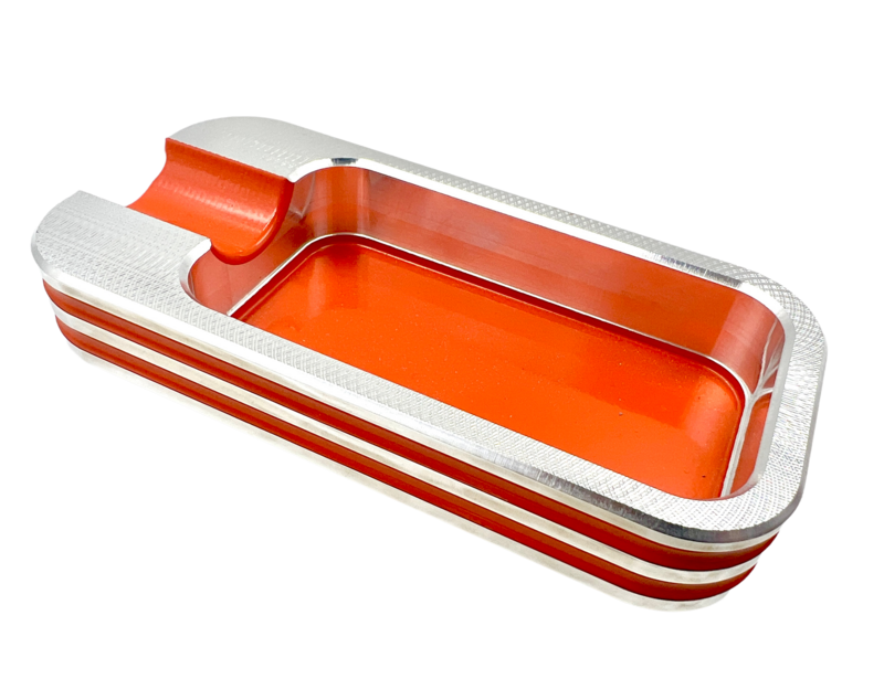 Rectangular Double Groove Ashtray