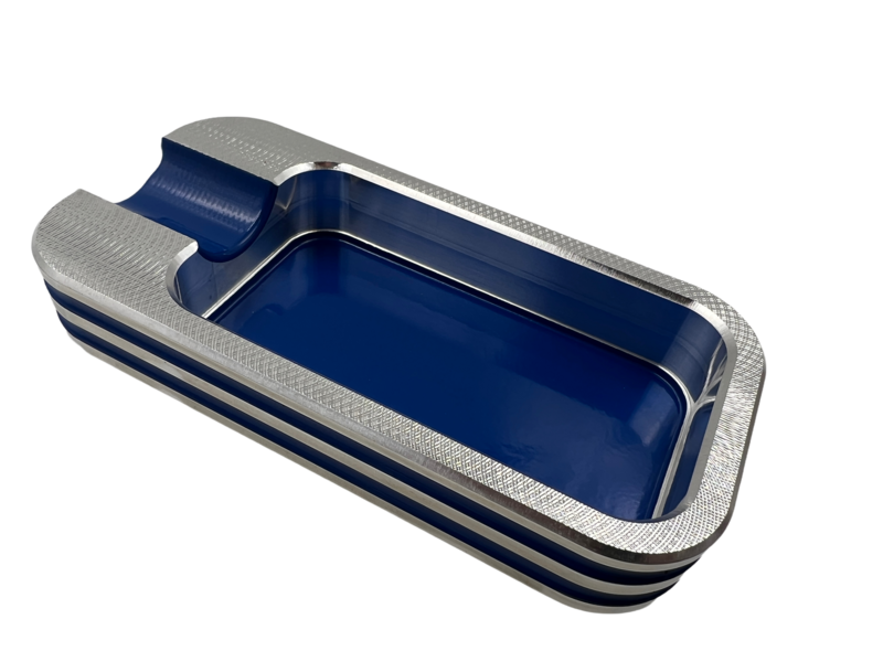 Rectangular Double Groove Ashtray