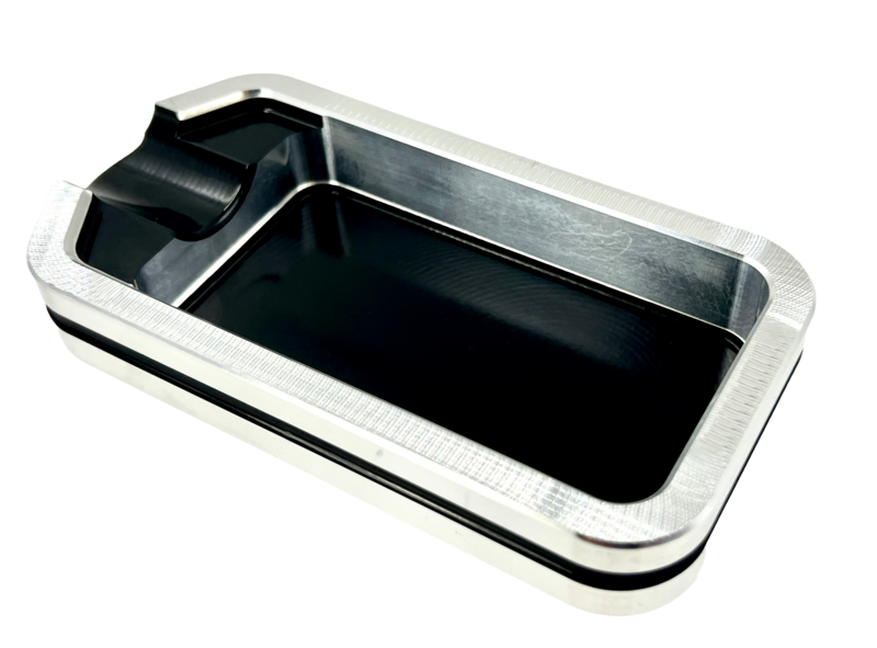 Angle Back Single Groove Ashtray