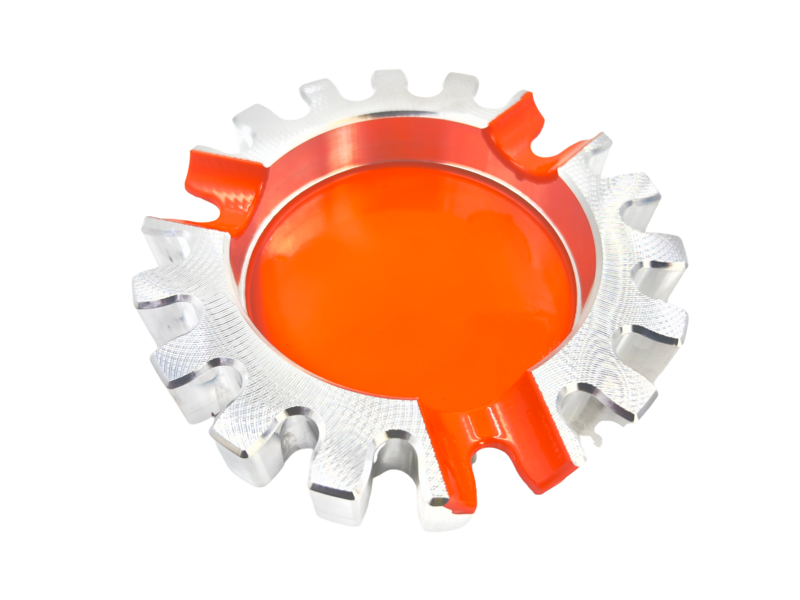 cigar ashtray gear shaped three finger