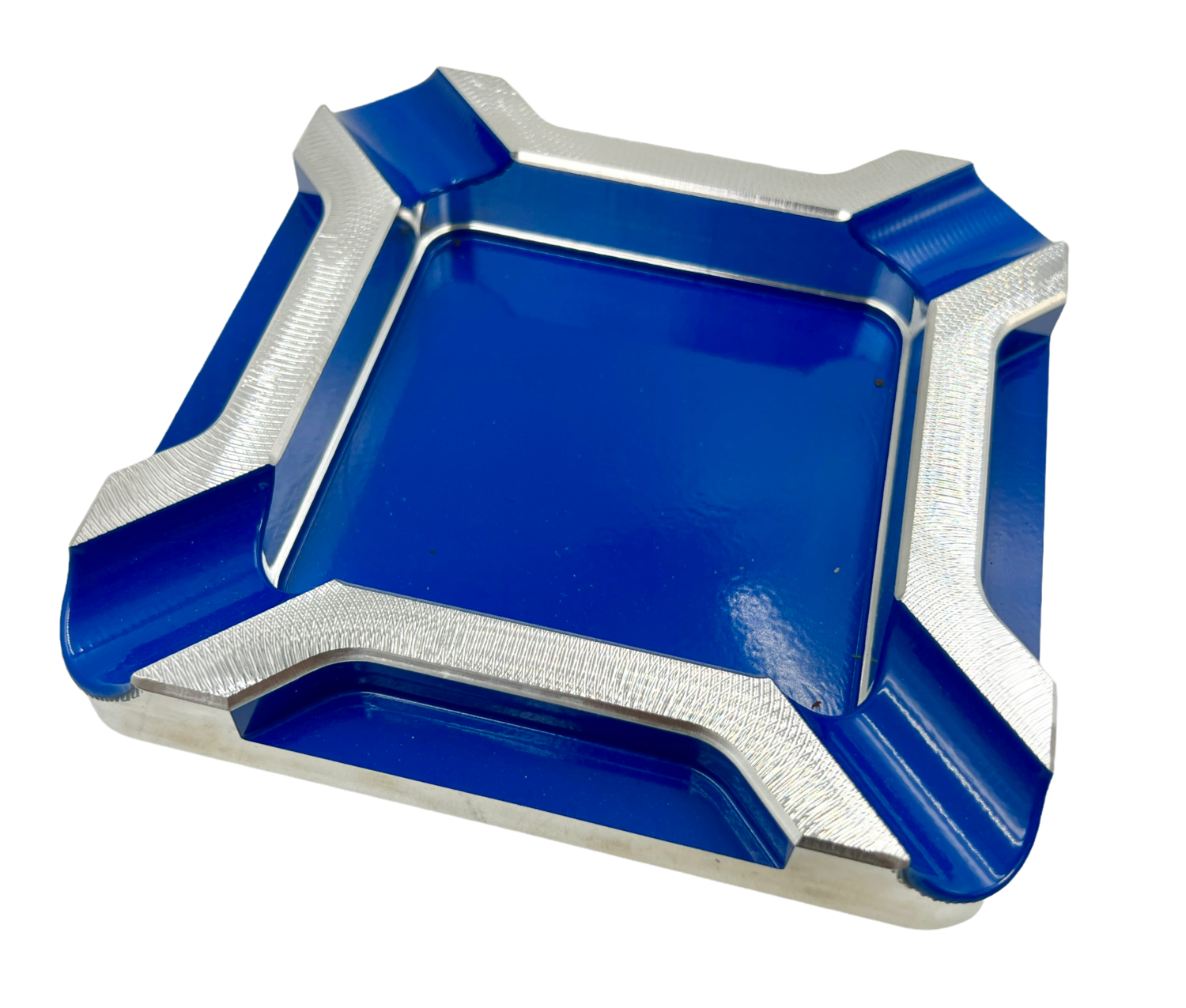 cigar ashtray step down square four-finger