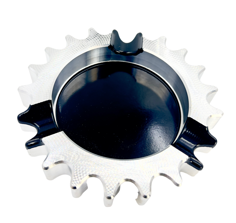 cigar ashtray sprocket shaped three finger