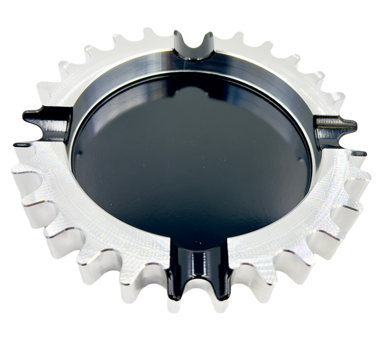 cigar ashtray large gear-shaped four finger