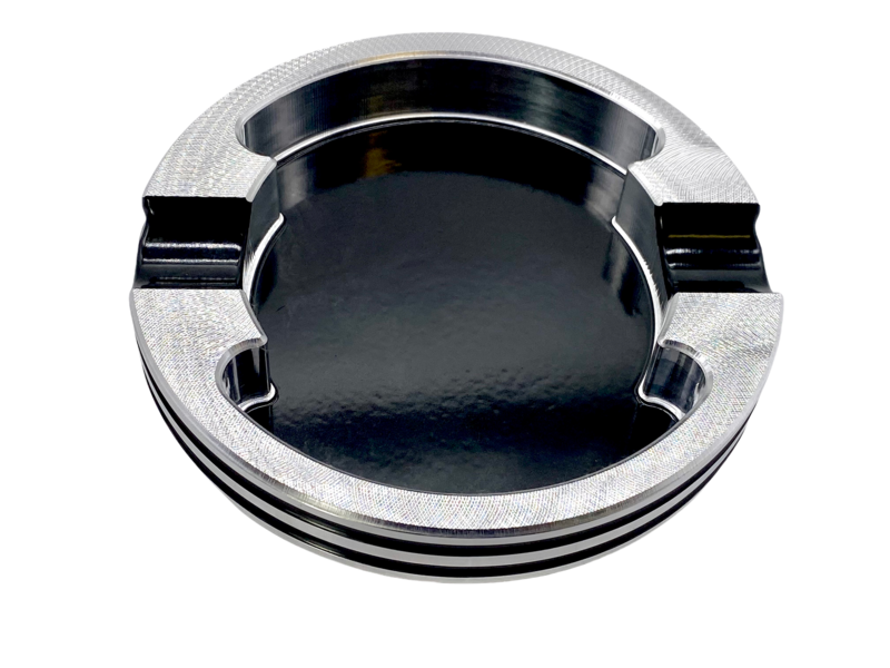 cigar ashtray piston shaped two finger