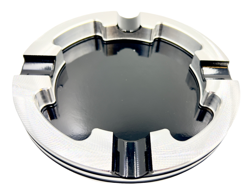 cigar ashtray large cam-shaped four finger