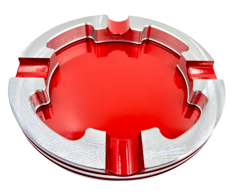 cigar ashtray large cam-shaped four finger