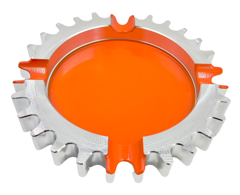 cigar ashtray large gear-shaped four finger