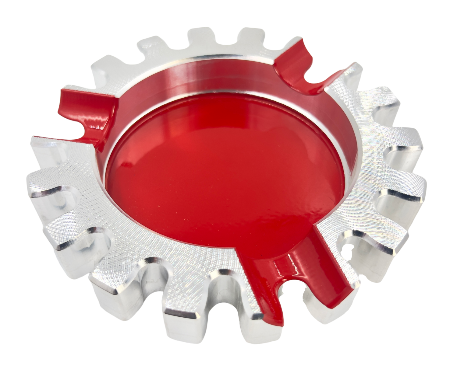 cigar ashtray gear shaped three finger