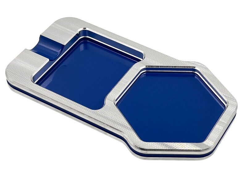 Whiskey glass cigar ashtray single finger