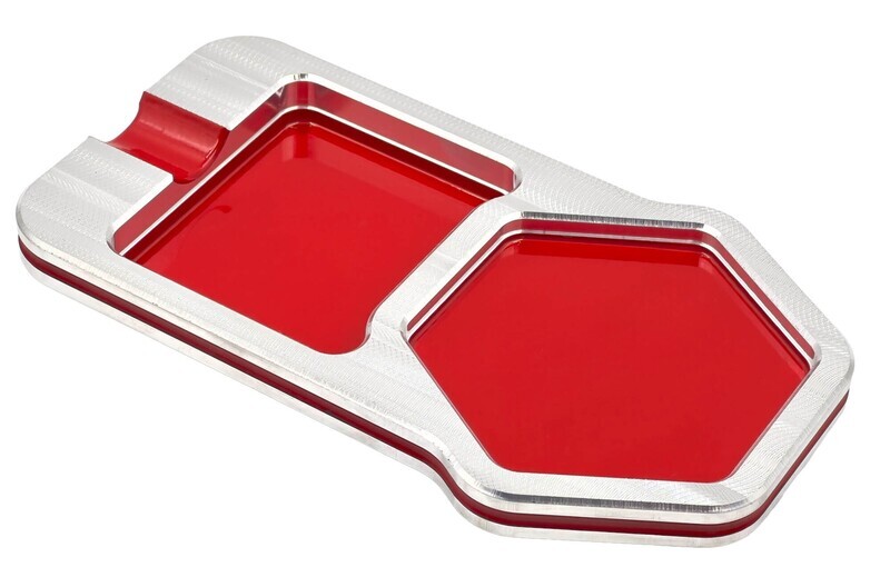 Whiskey glass cigar ashtray single finger