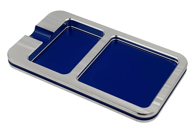Whiskey glass cigar ashtray single finger