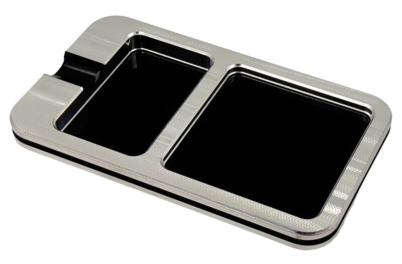 Whiskey glass cigar ashtray single finger
