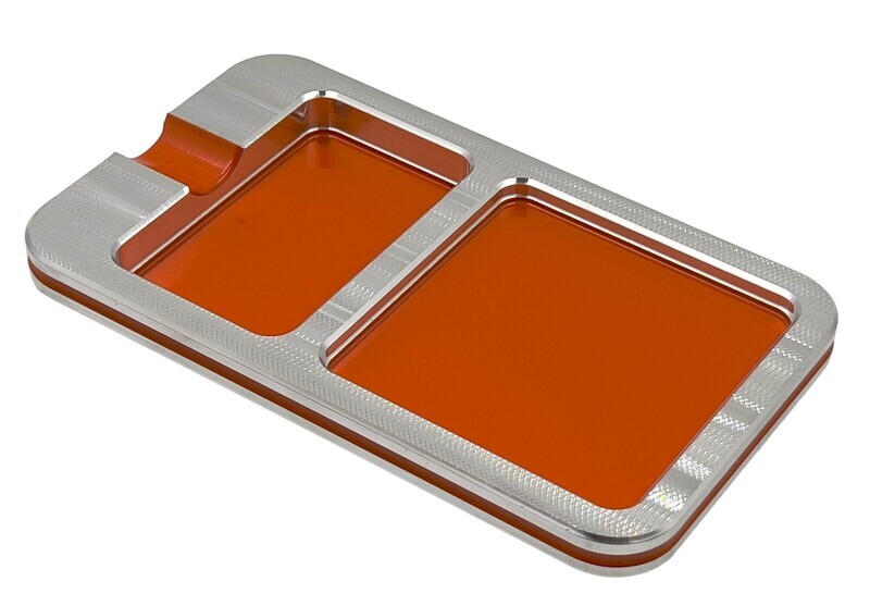 Whiskey glass cigar ashtray single finger