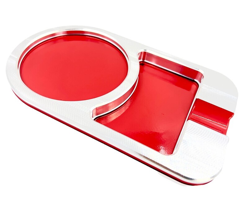 Whiskey glass cigar ashtray single finger