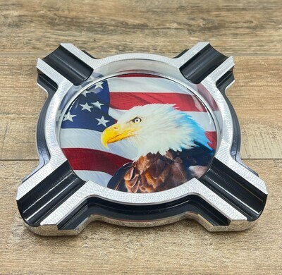 Full Color Epoxy Overlay Ashtrays