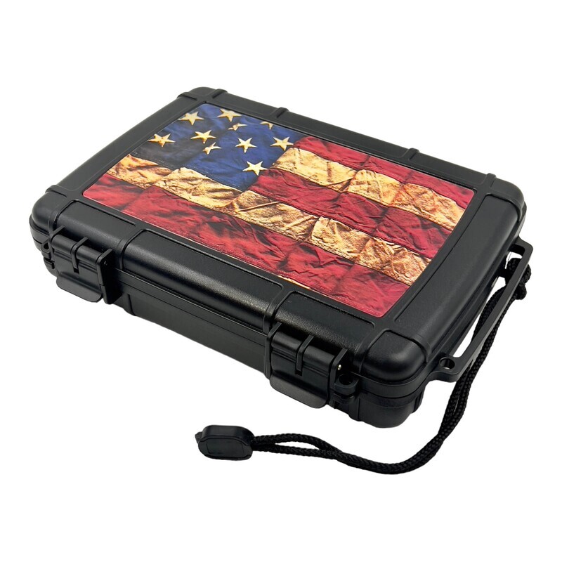 StikBox Travel Cigar  Humidor Cedar Bottom Faded Glory