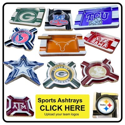 Sports Team Logos Ashtrays