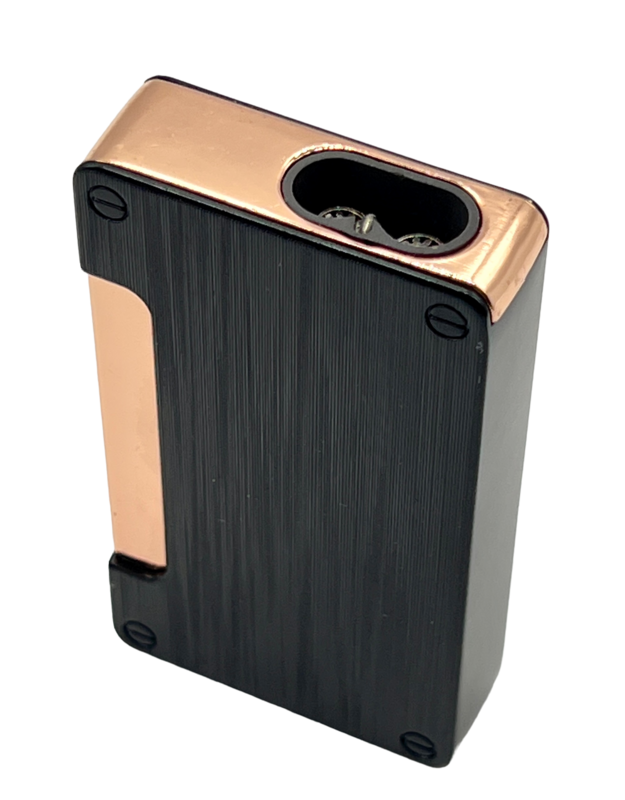 Double Jet Flame Rectangular Cigar Torch Lighter