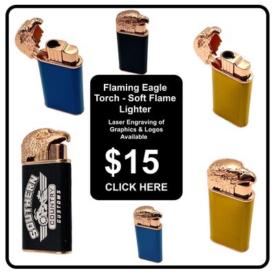 Flaming Eagle Torch - Soft Flame Lighter