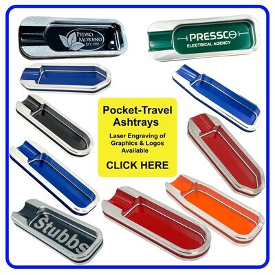 Pocket Travel Cigar Ashtrays