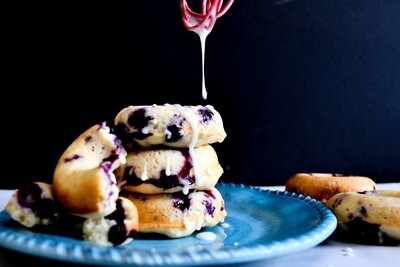 Lemon Blueberry Rings/ Seasonal Lemon Blueberry Rings/ Seasonal