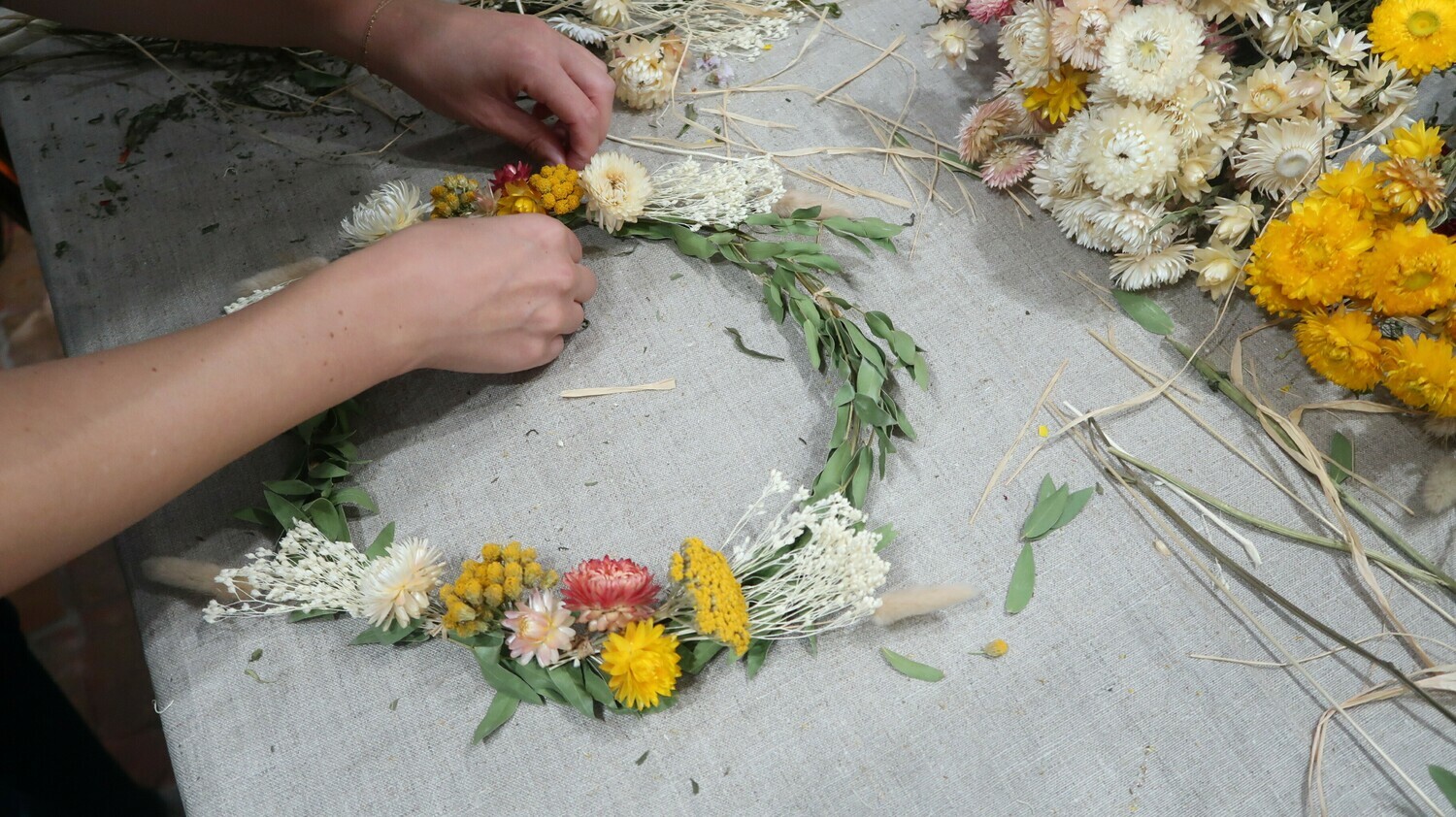 Atelier Couronne fleurie / 2H Atelier Couronne fleurie / 2H