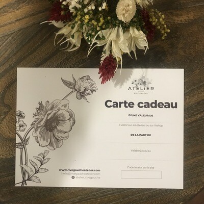 Carte cadeau