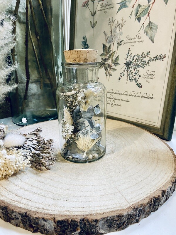 Flacon fleuri PERSONNALISE