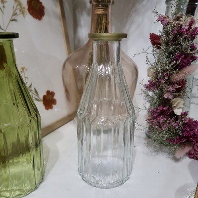 Vase transparent grand modèle