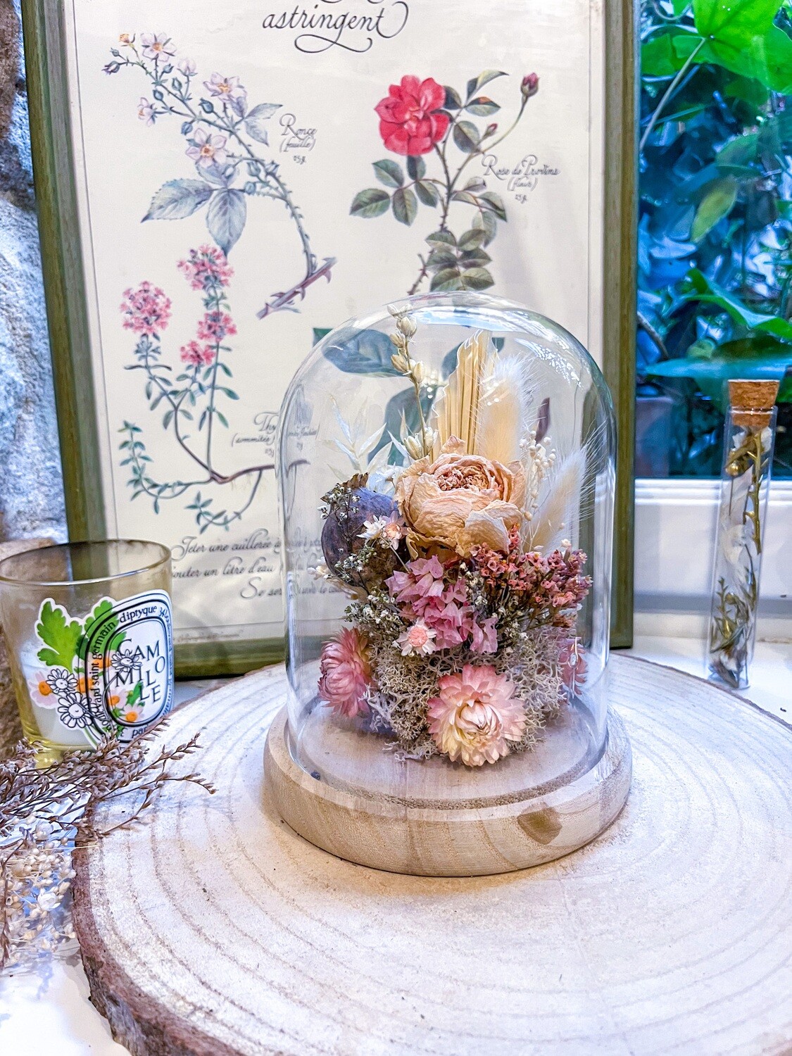 Grande Cloche La Vie en Rose taille M