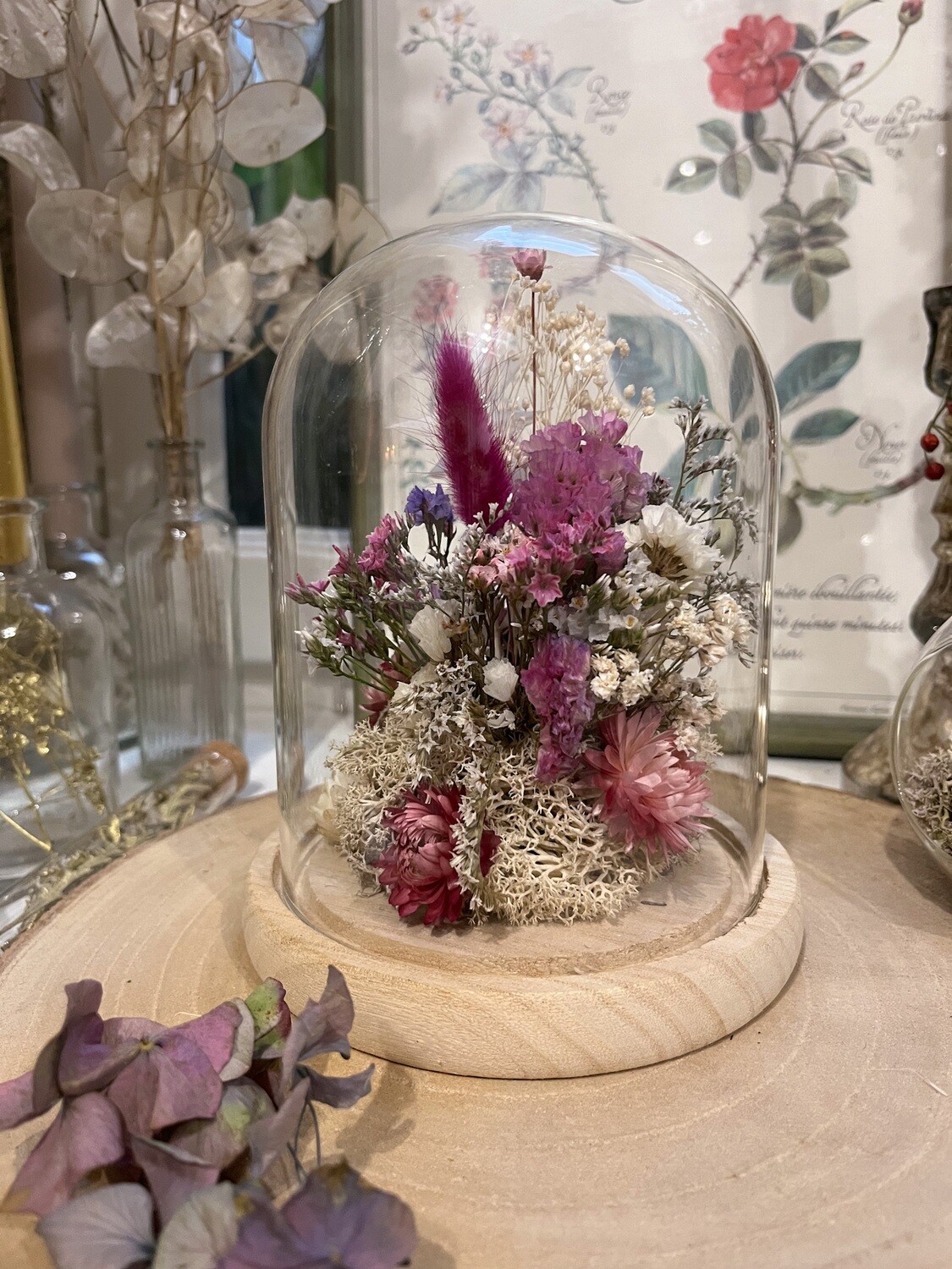 Grande Cloche La Vie en Rose autre variation taille M