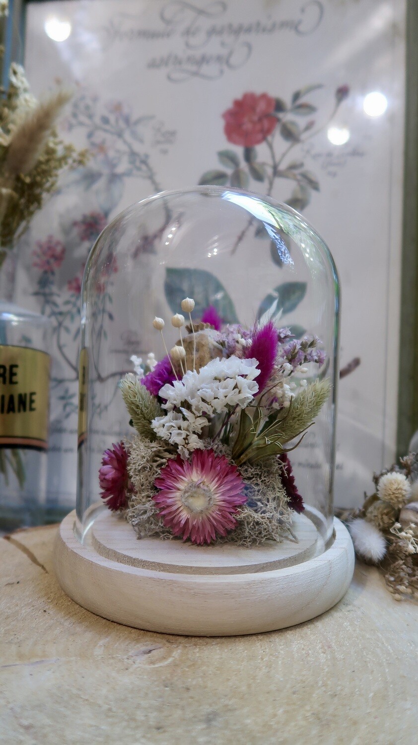 Grande Cloche la La Vie en Rose autre variation taille M