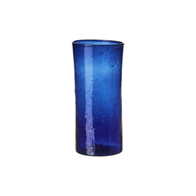 Vase bleu artisanal