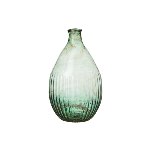 Vase turquoise artisanal