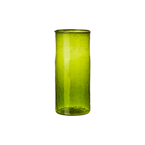 Vase vert artisanal