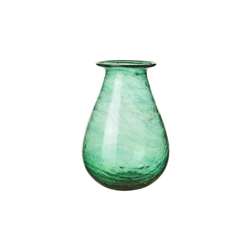 Vase turquoise artisanal