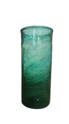Vase turquoise artisanal
