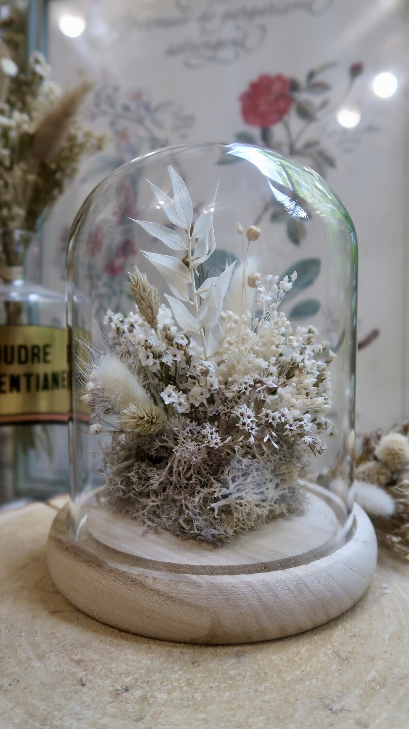 Atelier Cloche en fleurs séchées /2h-2h30